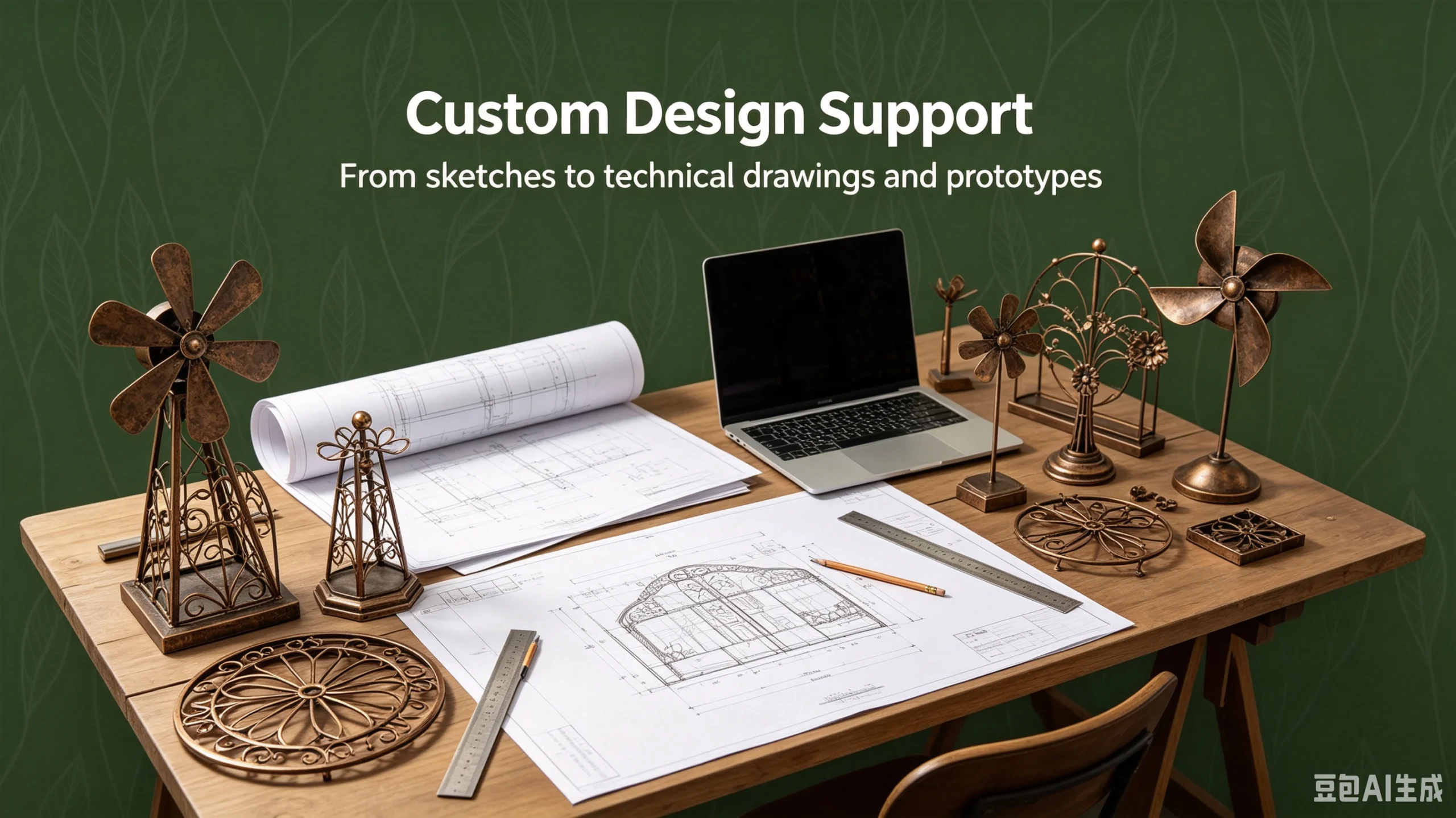 Custom OEM and ODM garden decor design support