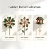 Custom metal garden decor collection