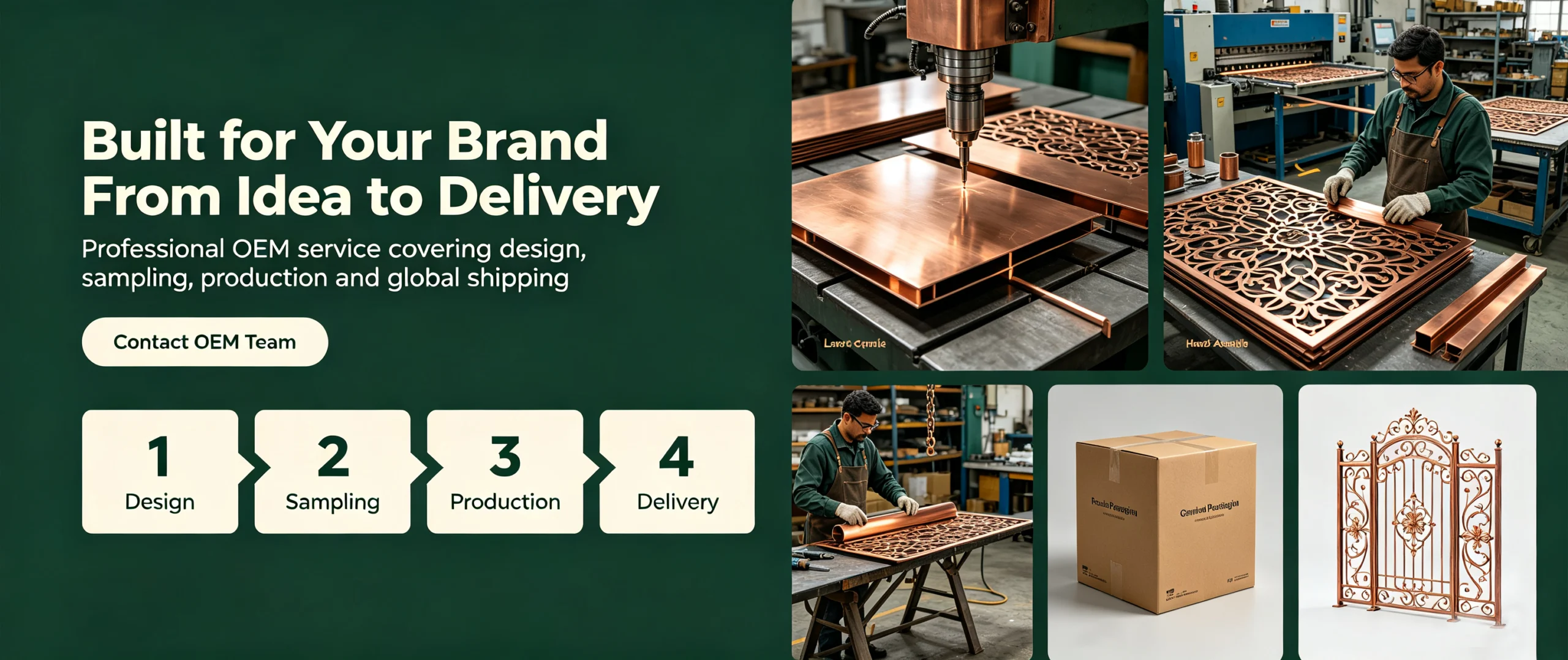 Wolunwo OEM workflow from design to delivery