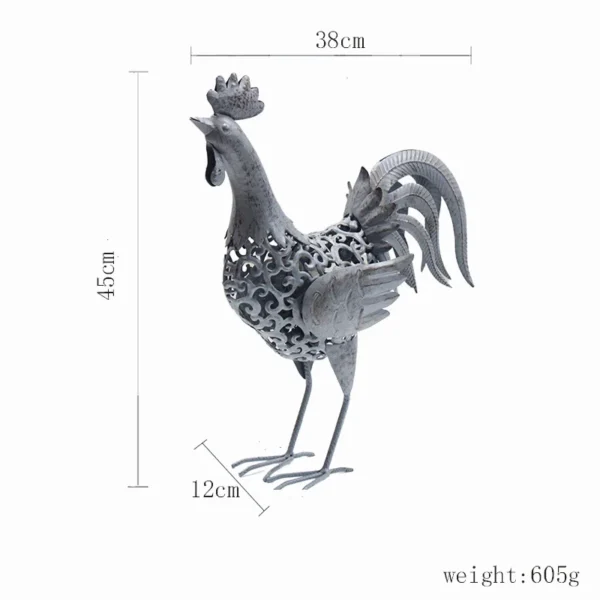 ST-SC-DX015-2 Custom Metal Garden Statues