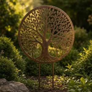 Laser-Cut Tree of Life Garden Screen wholesale product by Wolunwo