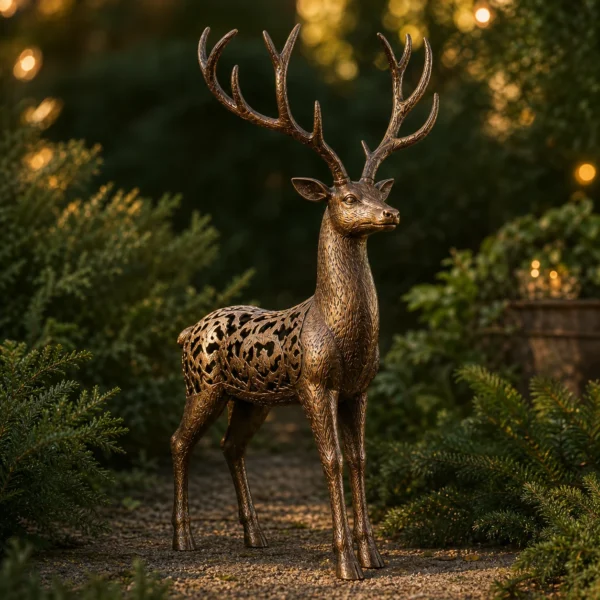 Wolunwo Product 2026 - Antique Bronze Holiday Reindeer Antique Bronze Holiday Reindeer wholesale product by Wolunwo