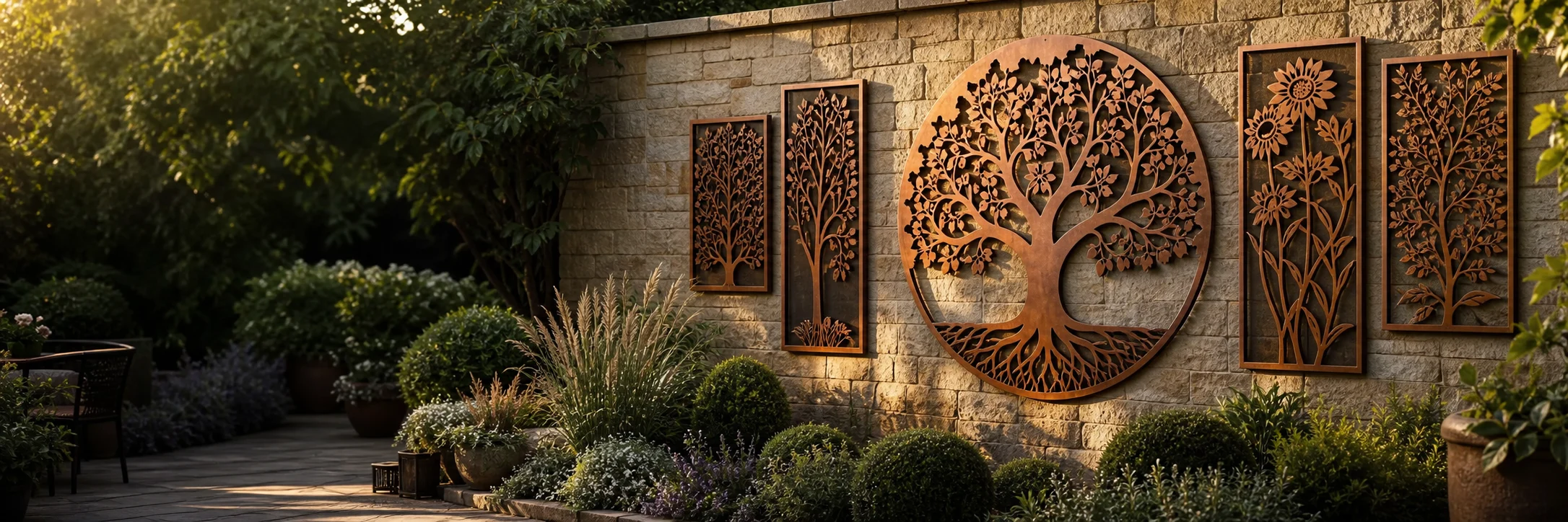 Outdoor Wall Art wholesale category banner by Wolunwo