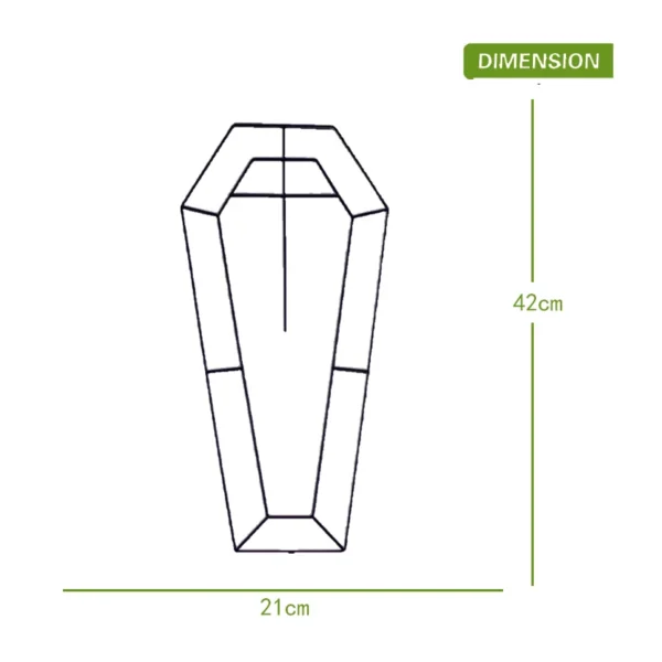 OEM Metal Wire Cutout Wreath Frame