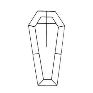 OEM Metal Wire Cutout Wreath Frame