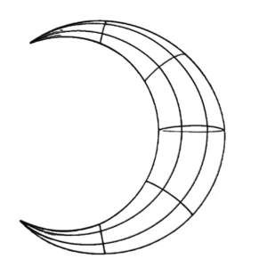 OEM Metal Wire Cutout Wreath Frame