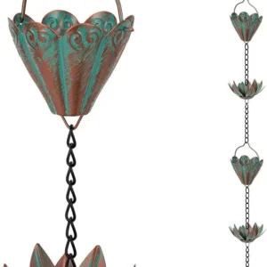 Custom Metal Gutter Rain Chain