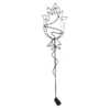 OEM Metal Wire Cutout Wreath Frame