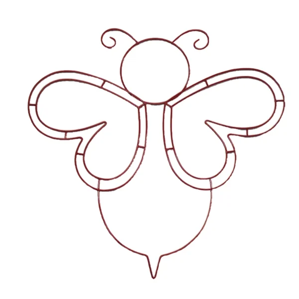 OEM Metal Wire Cutout Wreath Frame