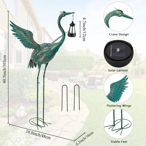 Custom Metal Garden Statues