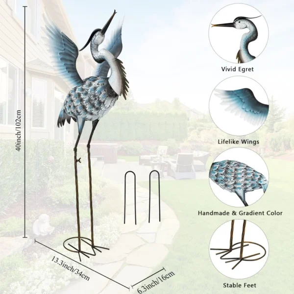 Custom Metal Garden Statues