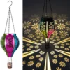 OEM Iron Solar Hanging Lantern