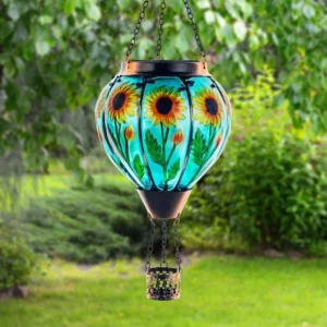 OEM Iron Solar Hanging Lantern