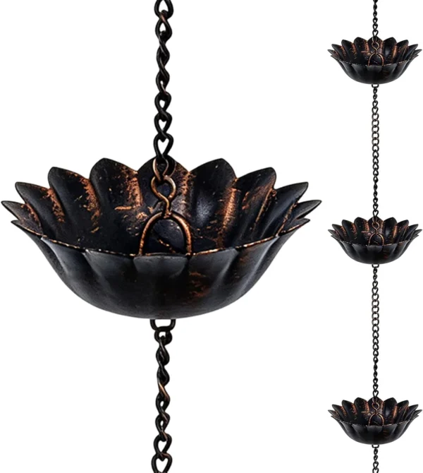 Custom Metal Gutter Rain Chain