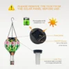 OEM Iron Solar Hanging Lantern