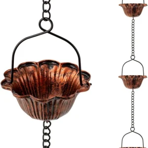 Custom Metal Gutter Rain Chain
