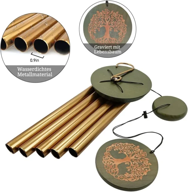 garden hanging wind chimes