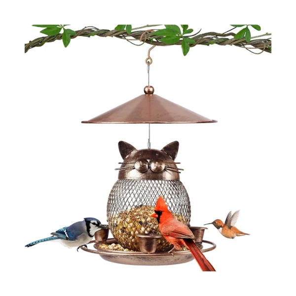 metal bird feeder Birdhouses