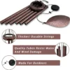 garden hanging wind chimes