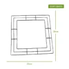 OEM Metal Wire Cutout Wreath Frame