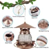 metal bird feeder Birdhouses