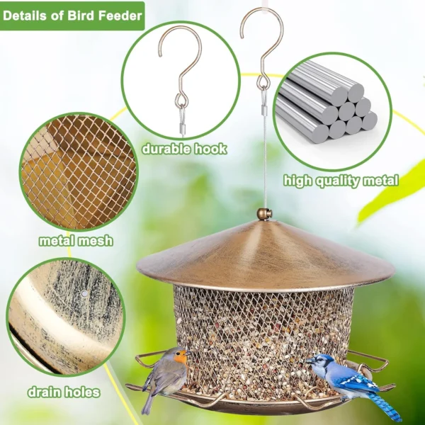 metal bird feeder Birdhouses