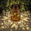 OEM Iron Solar Hanging Lantern