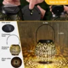 OEM Iron Solar Hanging Lantern