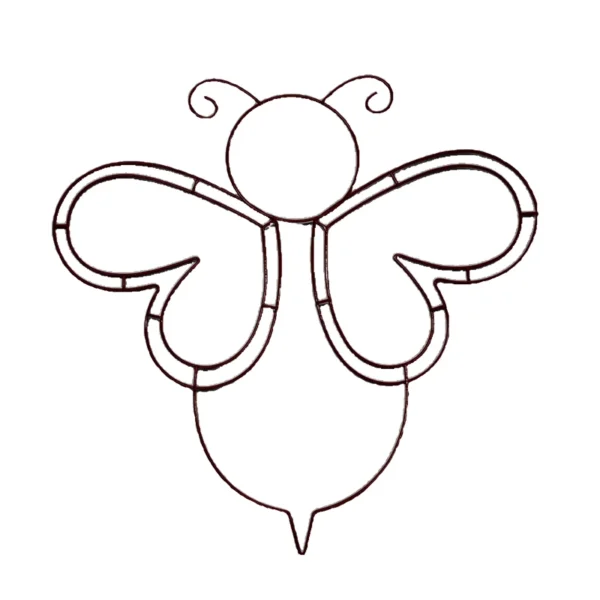 92 OEM Metal Wire Cutout Wreath Frame