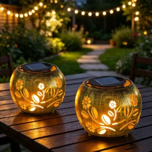 OEM Iron Solar Hanging Lantern