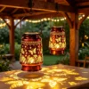OEM Iron Solar Hanging Lantern