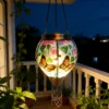 OEM Iron Solar Hanging Lantern