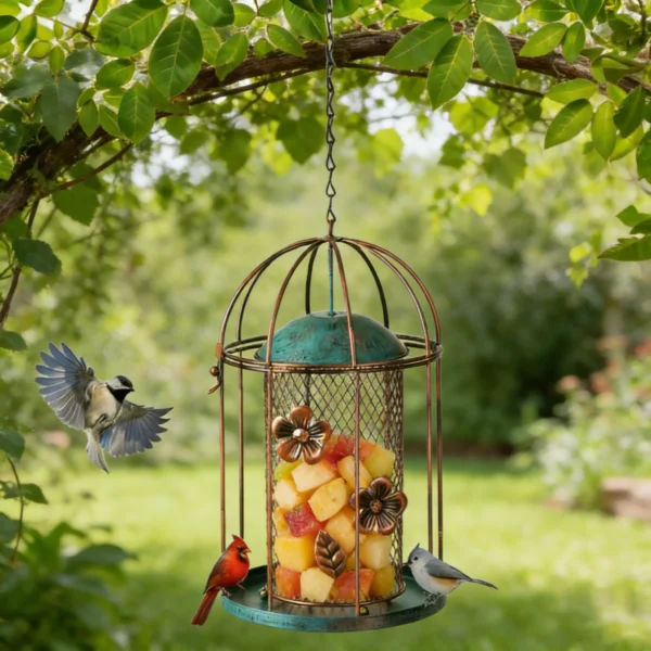 metal bird feeder Birdhouses