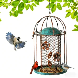 metal bird feeder Birdhouses