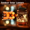 天使2 OEM Iron Solar Hanging Lantern