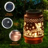 天使3 OEM Iron Solar Hanging Lantern