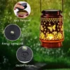 OEM Iron Solar Hanging Lantern